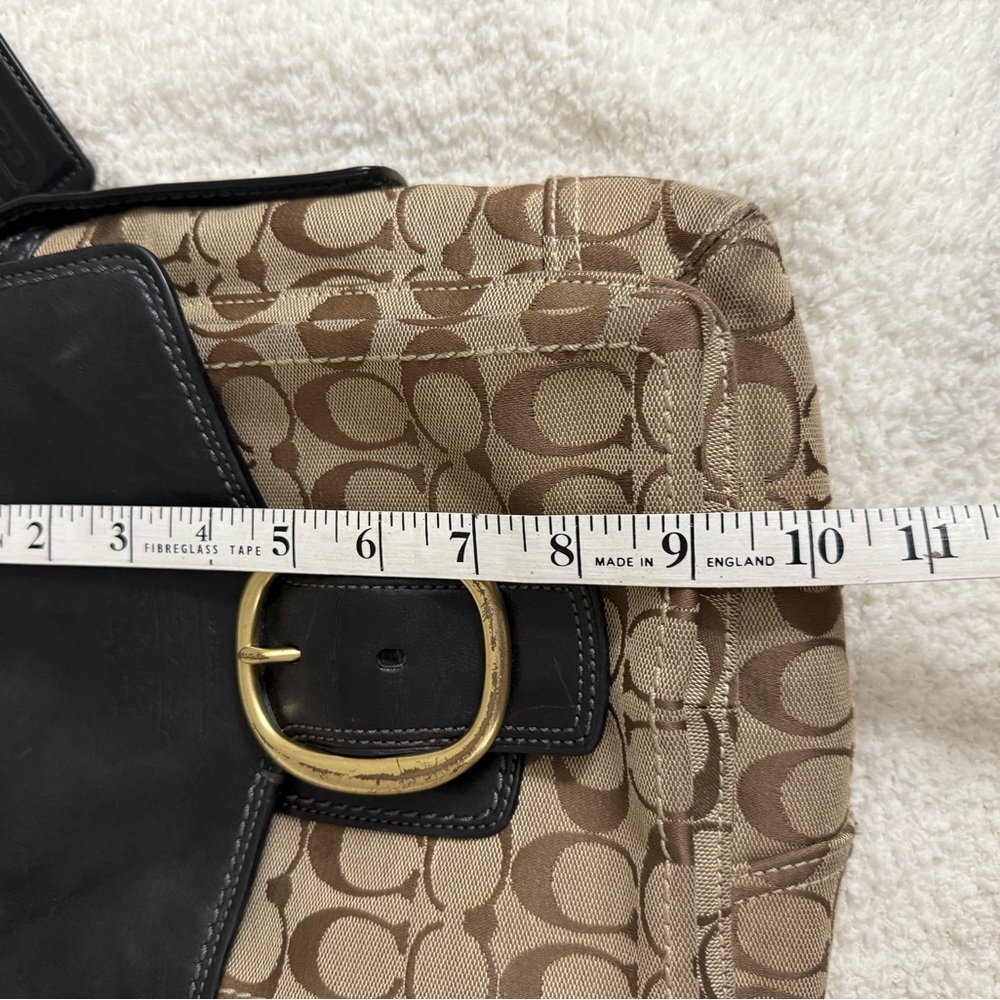 Coach Brown and Black  Legact Bleeker Signature Crossbody Bag - Picture 10 of 15